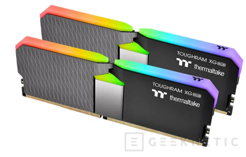 Geeknetic Hasta 4.600 MHz y 1,5v en los nuevos módulos Thermaltake ToughRAM XG RGB 2
