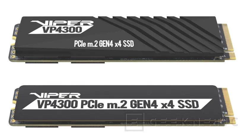 Geeknetic Patriot Viper VP4300: un SSD M.2 PCIe 4.0 que alcanza 7.400 MB/s y 800.000 IOPS 1