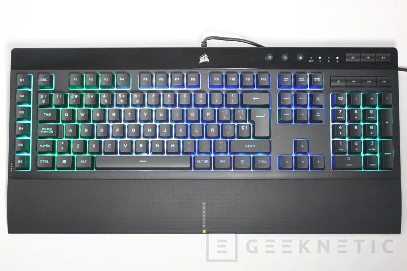 Geeknetic Corsair K55 RGB PRO XT Review 9