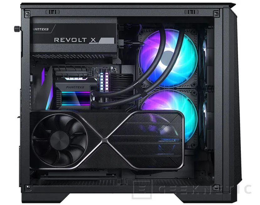 Geeknetic Phanteks anuncia la nueva caja Eclipse P200A ITX con soporte para GPUs verticales y varios radiadores 1