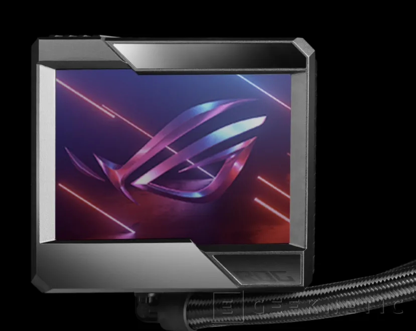 Geeknetic La refrigeración líquida ASUS ROG Ryujin II ya es oficial con pantalla de 3,5&quot; y ventilador para los VRM 2