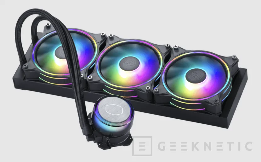Geeknetic Nuevas refrigeraciones líquidas AiO Cooler Master MasterLiquid Illusion con ARGB y hasta 360 mm 2