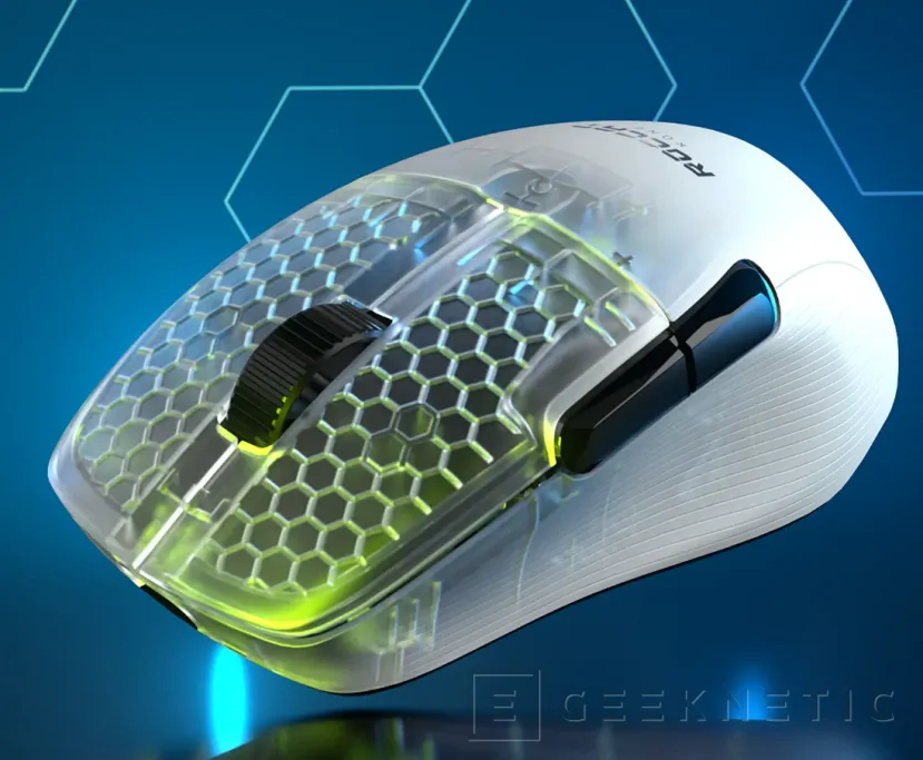 Geeknetic Nuevos ratones Roccat Kone Pro y Pro Air con interruptores ópticos, 19.000 DPI y hasta 100 horas de batería 5