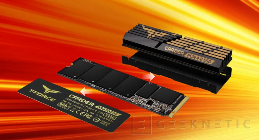 Geeknetic Hasta 7.000 MB/s de velocidad en los nuevos SSD NVMe 1.4 TeamGroup T-FORCE Cardea A440  2