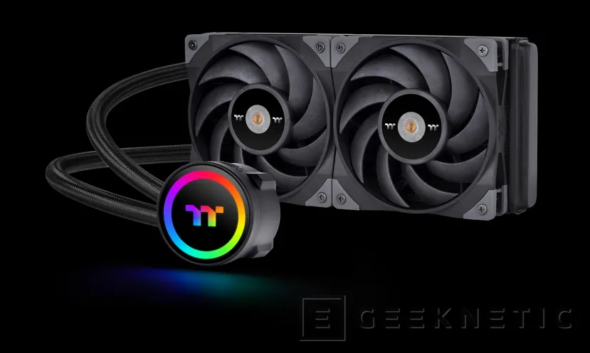Geeknetic Thermaltake lanza la nueva refrigeración líquida AIO Toughliquid ARGB Sync con ventiladores Toughfan y 22.3 dba 1