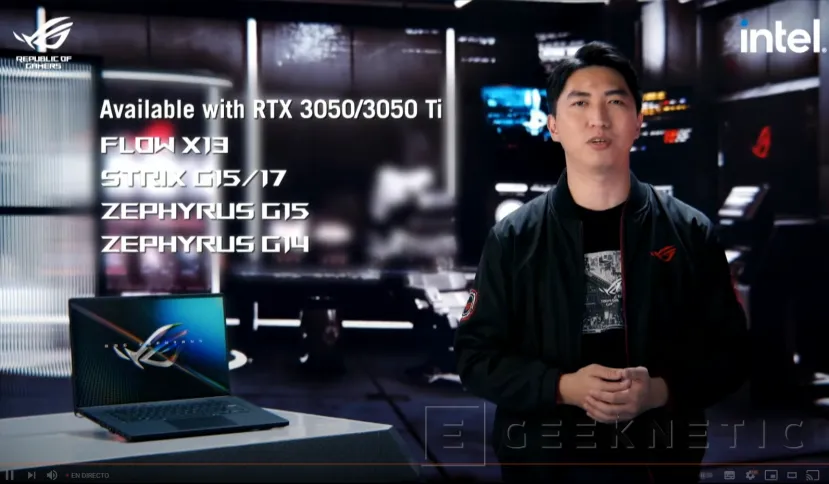 Geeknetic Las nuevas NVIDIA RTX 3050 y 3050 Ti llegan a los ASUS ROG Flow X13,Strix G15/G17 y Zephyrus G14/G15 1