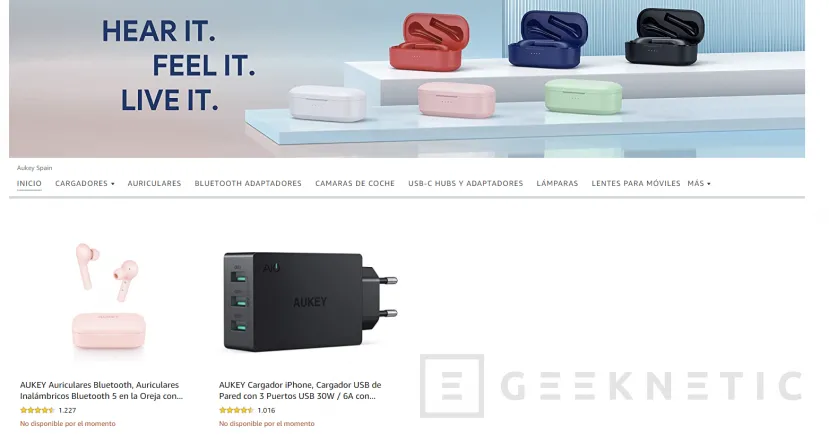 Geeknetic Amazon banea a Aukey y otras marcas chinas por pagar por reseñas falsas 3