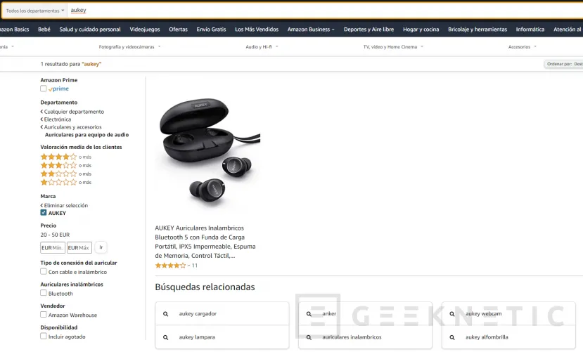 Geeknetic Amazon banea a Aukey y otras marcas chinas por pagar por reseñas falsas 2