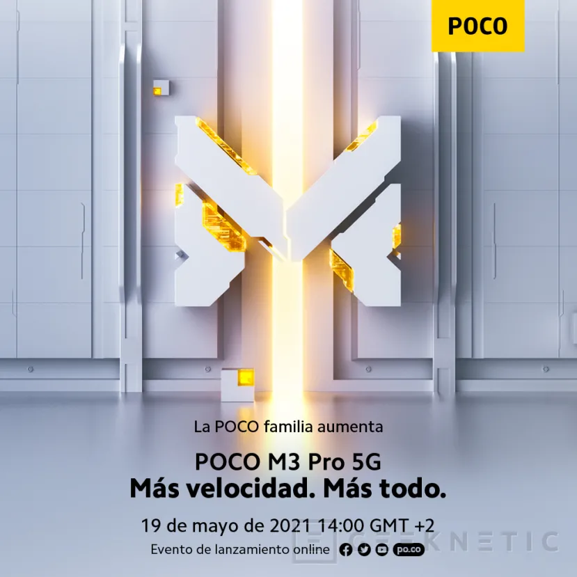 Geeknetic El económico POCO M3 Pro 5G se presentará el 19 de mayo con 5G y triple cámara 1