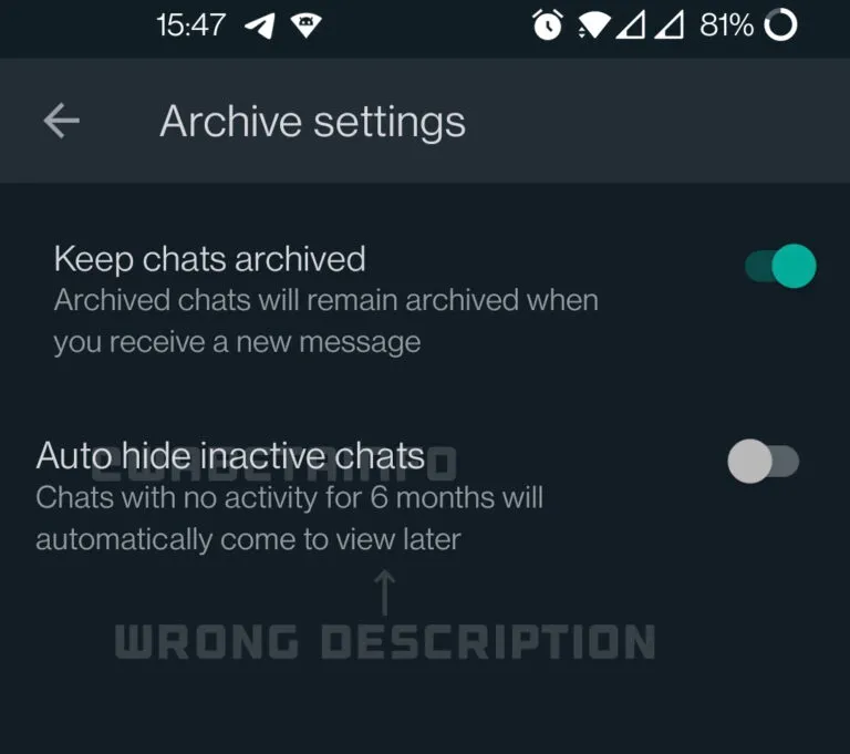 Geeknetic WhatsApp incorporará nuevas funciones para chats con opción de archivarlos y silenciarlos para siempre 2