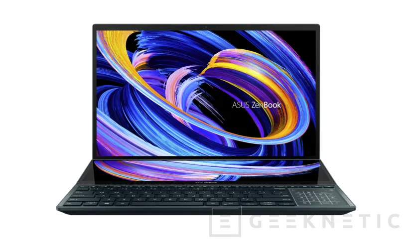 Geeknetic El renovado ASUS ZenBook Pro Duo 15 llega a España con pantalla OLED 4K y ScreenPad Plus basculante 3