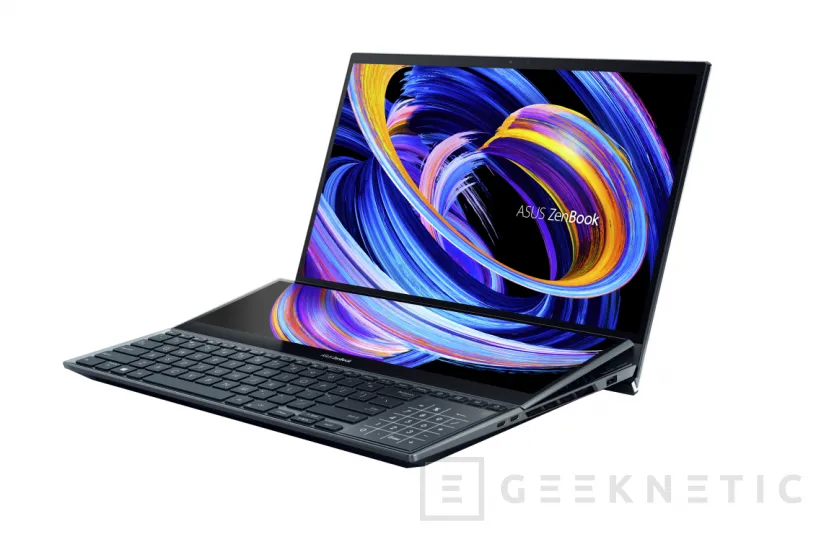 Geeknetic El renovado ASUS ZenBook Pro Duo 15 llega a España con pantalla OLED 4K y ScreenPad Plus basculante 10