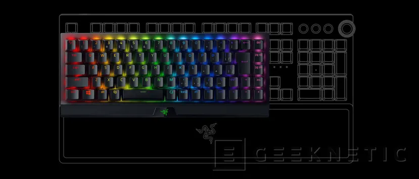 Geeknetic El nuevo teclado inalámbrico Razer Blackwidow V3 Mini Hyperspeed con formato TKL ofrece una duración de 200 horas 2