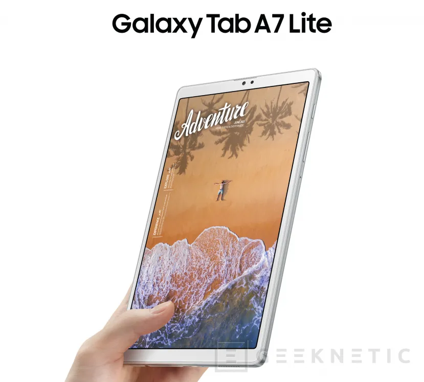Geeknetic Nuevas tablets Samsung Galaxy Tab S7 FE con 5G y Galaxy Tab A7 Lite con diseño compacto y resistente 1