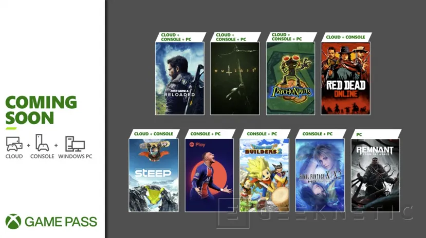 Geeknetic El Xbox Game Pass se amplía con Red Dead Online, Fifa 21 y 7 juegos adicionales 1