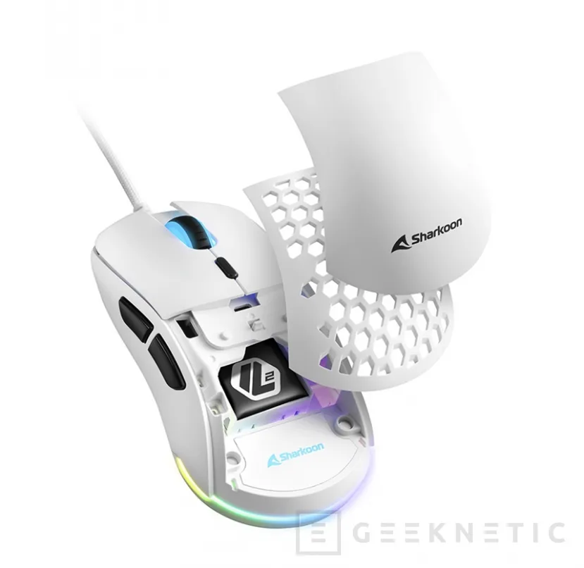 Geeknetic Ya disponible el ratón ultraligero de 63g Sharkoon Light² 180 por 39,99 euros 1