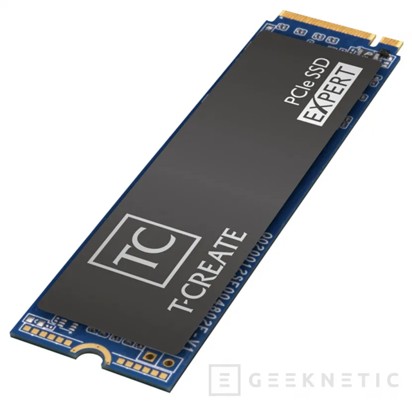 Geeknetic Los SSD NVMe Team Group T-Create Expert presumen de durabilidad con 12.000 TBW y 342 años de uso 1