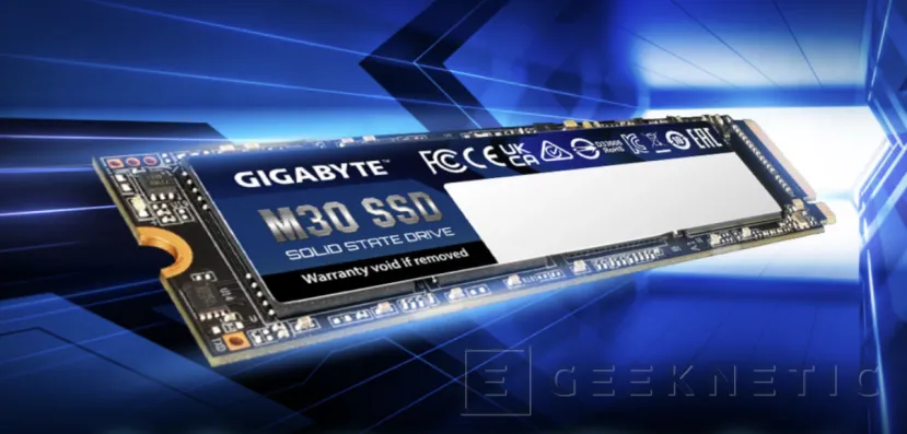 Geeknetic Nuevos SSD M.2 NVME PCIe 3.0 x4 Gigabyte M30 con hasta 3.500 MB/s y cobre de alta densidad en el PCB 1