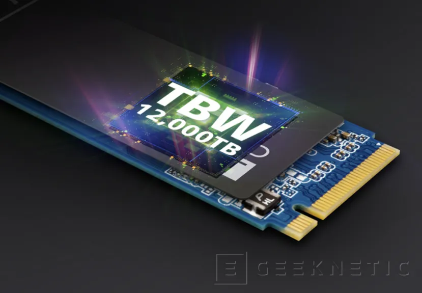 Geeknetic Los SSD NVMe Team Group T-Create Expert presumen de durabilidad con 12.000 TBW y 342 años de uso 2