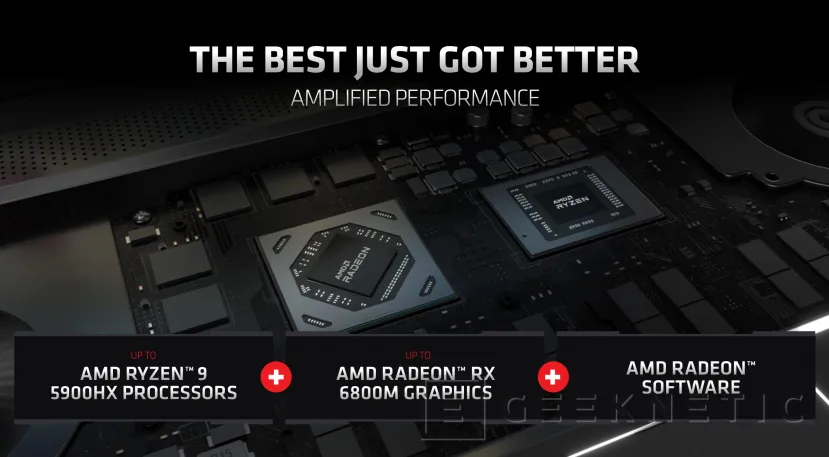 Geeknetic AMD Advantage, configuraciones de procesador Ryzen y gráficos Radeon de AMD en portátiles 1