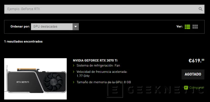 Geeknetic Las NVIDIA GeForce RTX 3070 Ti saldrán a la venta hoy a las 15:00 2