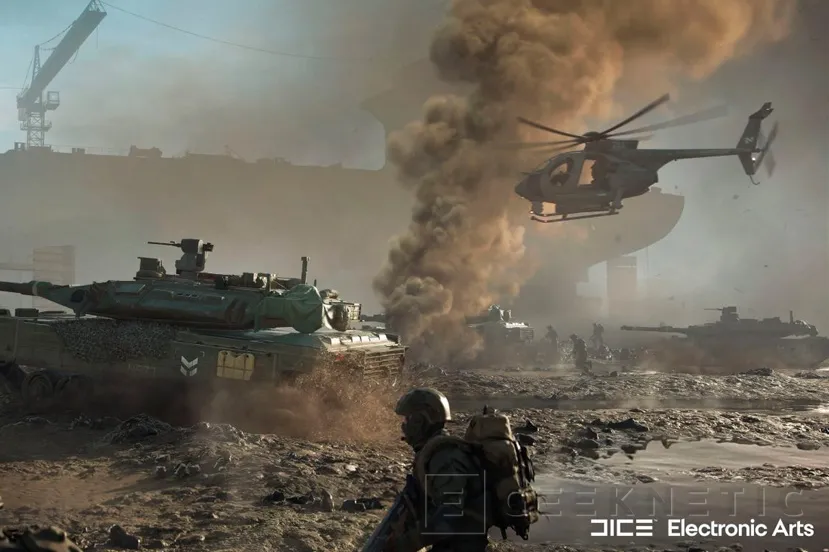 Geeknetic Battlefield 2042 separará el juego cruzado entre generaciones de consola 1