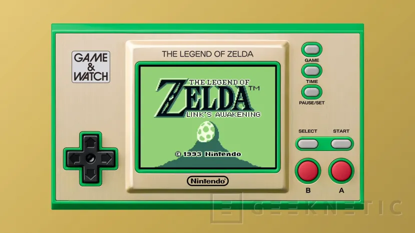 Geeknetic Nintendo presenta la Game &amp; Watch con motivos de Zelda que incluye 3 juegos de la saga 5