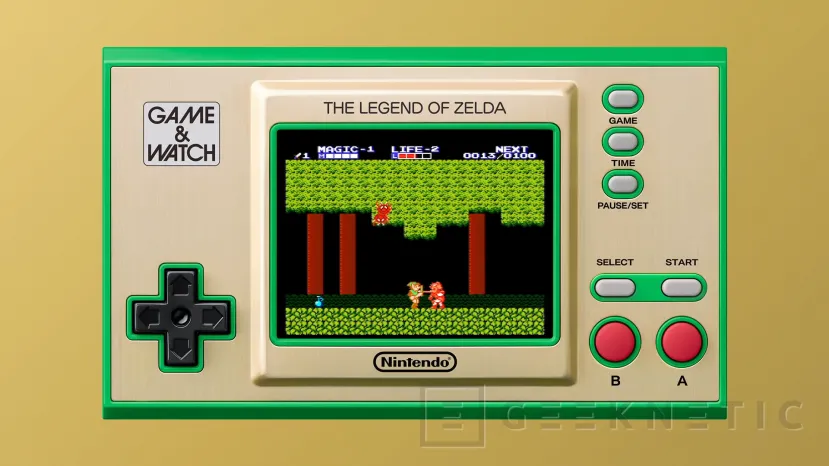 Geeknetic Nintendo presenta la Game &amp; Watch con motivos de Zelda que incluye 3 juegos de la saga 4