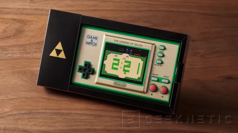 Geeknetic Nintendo presenta la Game &amp; Watch con motivos de Zelda que incluye 3 juegos de la saga 1