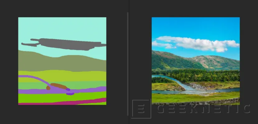 Geeknetic Ya está disponible la beta de NVIDIA Canvas para crear paisajes muy fácilmente gracias a la IA 2