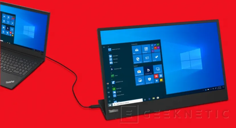 Geeknetic Lenovo presenta nuevos monitores USB-C junto a una nueva cámara web 1080p 1