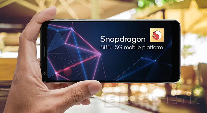 Geeknetic Qualcomm anuncia el Snapdragon 888+ 5G con una mejora del 20% en el motor de IA 2
