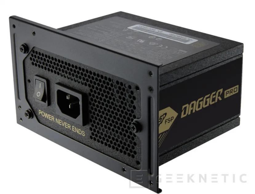 Geeknetic 850W de potencia en formato SFX en las nuevas fuentes Dagger Pro de FSP 2