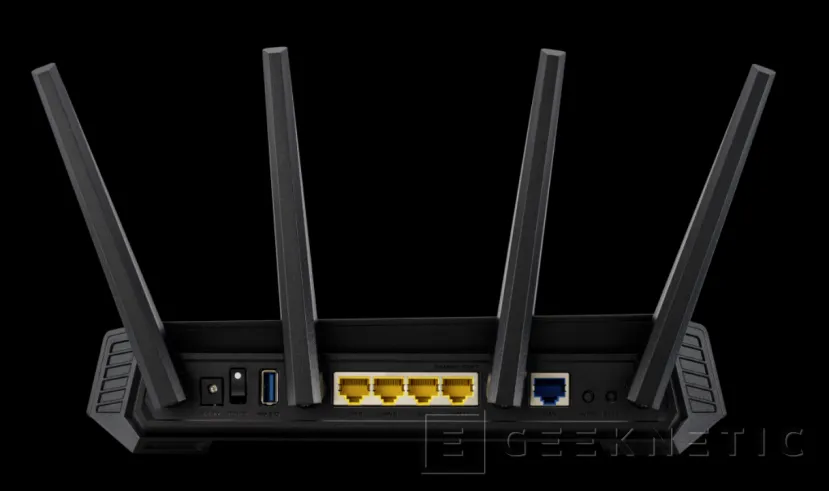 Geeknetic WiFi 6 de hasta 5.400 Mbps e iluminación RGB en el nuevo router ASUS ROG Strix GS-AX5400 3