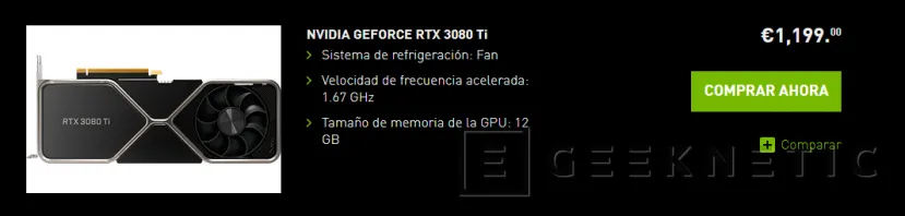 Geeknetic Las NVIDIA GeForce RTX 3080 Ti saldrán a la venta hoy a las 15:00 3