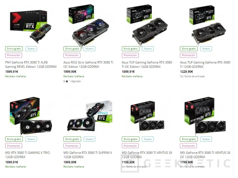 Geeknetic Las NVIDIA GeForce RTX 3080 Ti saldrán a la venta hoy a las 15:00 4