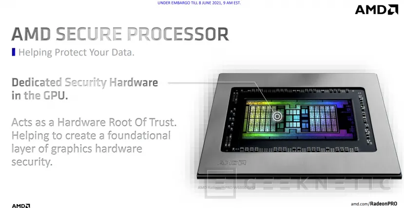 Geeknetic AMD presenta las Radeon PRO W6800 y W6600 con RNDA 2 y hasta 32 GB de GDDR6 para profesionales 2