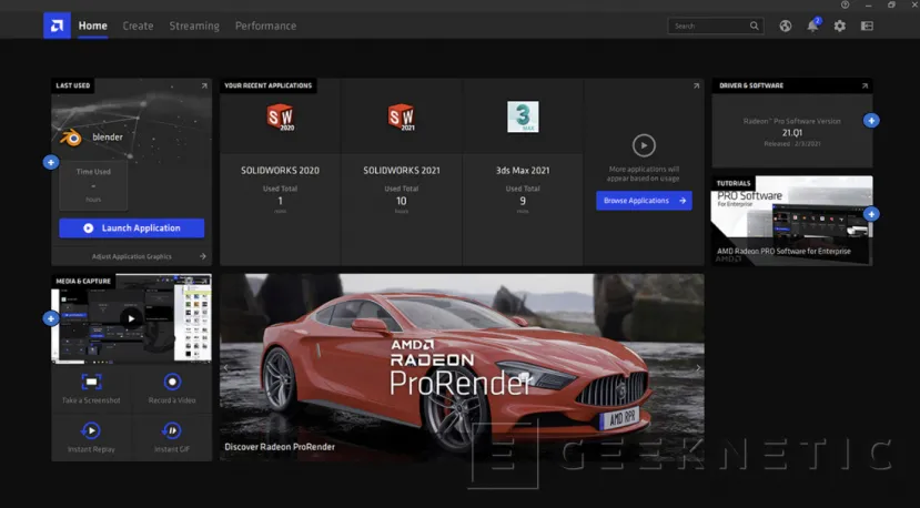 Geeknetic Ya disponible la actualización trimestral de los drivers AMD Radeon PRO para empresas 1