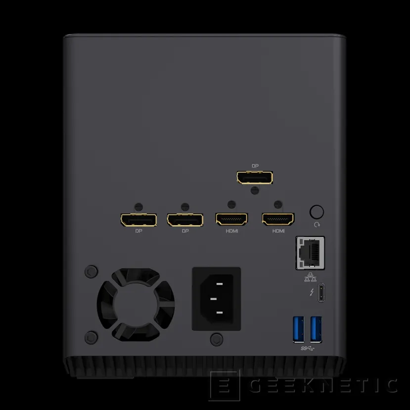 Geeknetic Aorus RTX 3080 Ti Gaming Box es la nueva eGPU con una NVIDIA RTX 3080 Ti refrigerada por líquido en su interior. 4