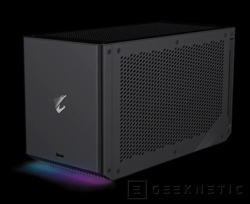 Geeknetic Aorus RTX 3080 Ti Gaming Box es la nueva eGPU con una NVIDIA RTX 3080 Ti refrigerada por líquido en su interior. 1
