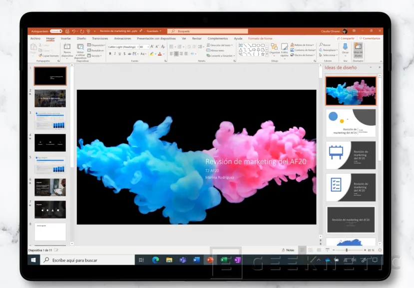 Geeknetic Office 365: Todo lo que necesitas saber sobre la suite ofimática de Microsoft 8