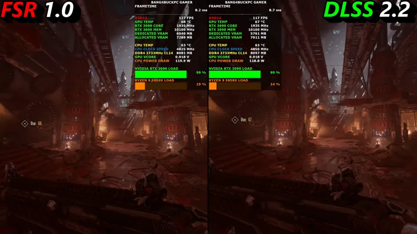 Geeknetic AMD FSR y NVIDIA DLSS comparados en Necromunda: HG y Marvel´s Avengers con mejores resultados para FSR en movimiento 2
