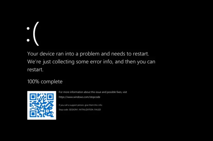 Geeknetic El pantallazo azul de la muerte de Windows 11 pasará a ser de color negro 1