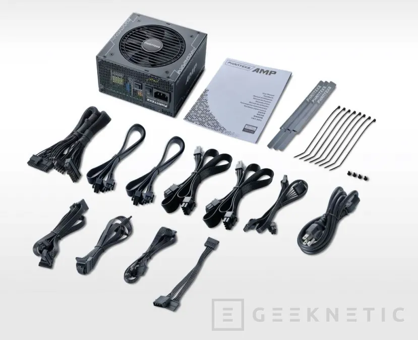 Geeknetic 80 PLUS Gold y diseño modular compacto en las nuevas fuentes Phanteks AMP de 850 y 1000 W 2