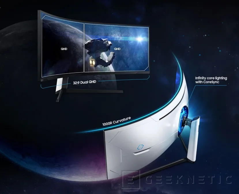 Geeknetic Nuevo monitor Samsung Odyssey Neo G9 con pantalla Quantum MiniLED y DisplayHDR 2000 3