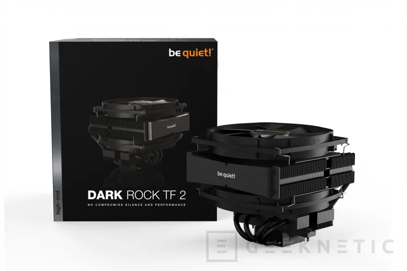 Geeknetic Be Quiet! Dark Rock TF 2 se renueva para ofrecer hasta 230 W de disipación con 27,1 dB de ruido máximo 4
