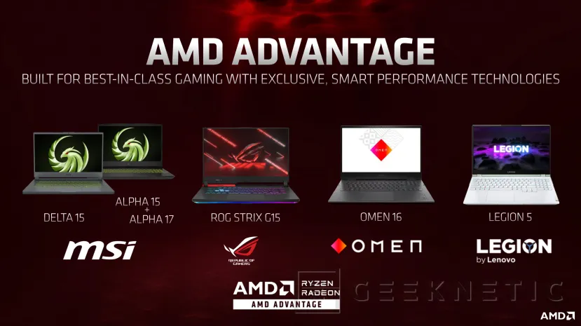 Geeknetic AMD anuncia la Radeon 6600 XT, con 8GB de Memoria y 2,3GHz en GPU 9