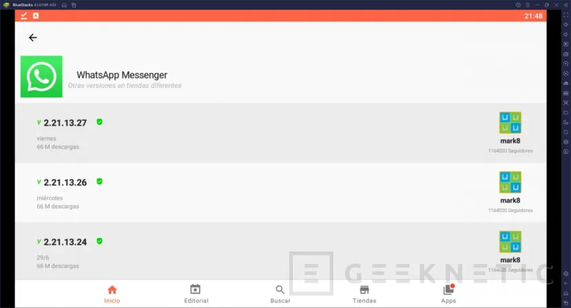 Geeknetic Aptoide: Cómo descargar APK gratis para Android 8
