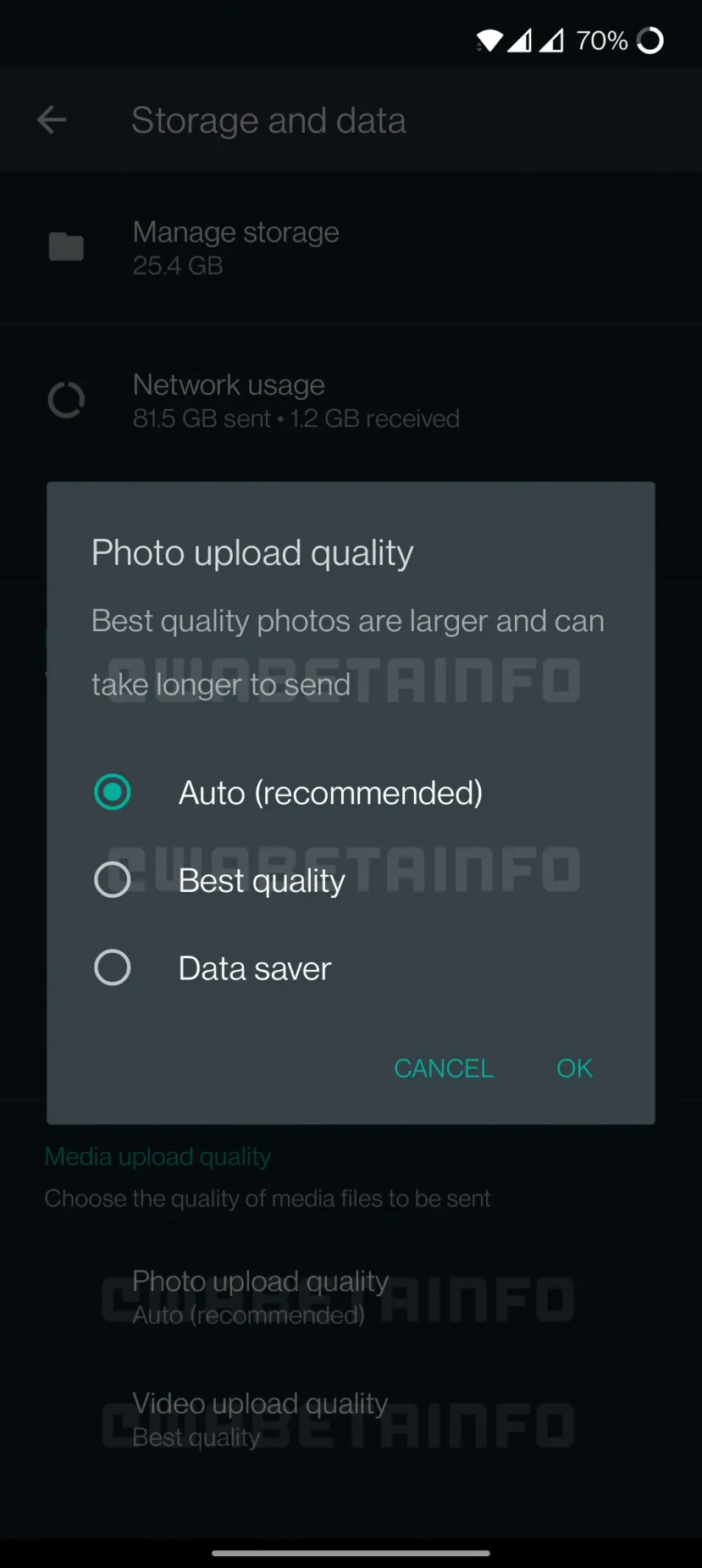 Geeknetic WhatsApp permitirá elegir la calidad de las fotos y los vídeos que enviemos 1