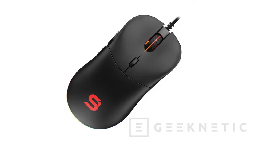 Geeknetic Hasta 10.16 m/s es capaz de registrar el ratón SilentiumPC GEM Plus, pensado para la competición 2